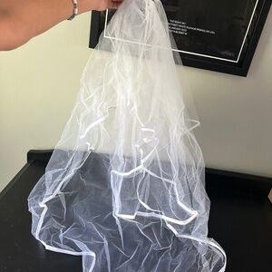Bachelorette Two-Tiered Party Veil